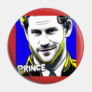 Prince Harry - Pop Art Pin