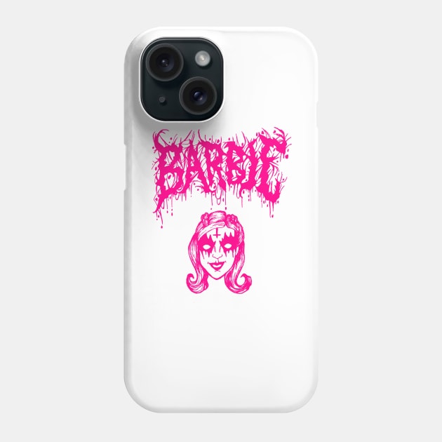 DEATHCORE DOLL 3 Phone Case by Art of V. Cook