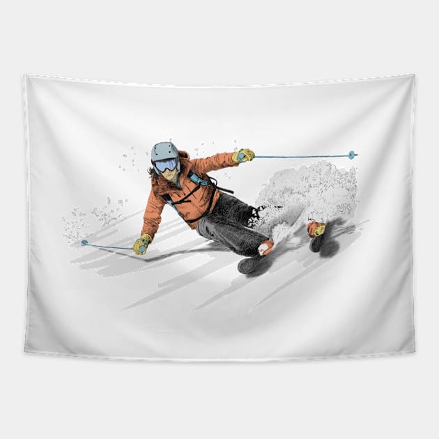 Ski Tapestry by sibosssr