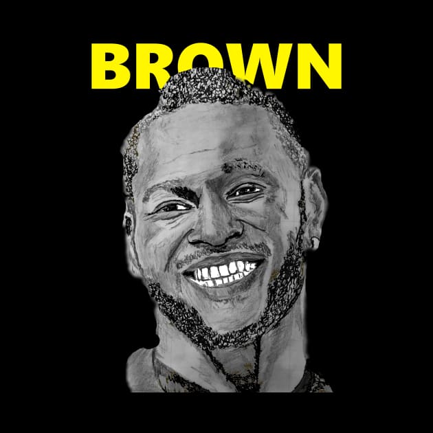 Pittsburgh Legends - BROWN by JmacSketch