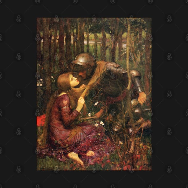 La Belle Dame sans Merci, The Beautiful Lady Without Mercy 1893 John William Waterhouse by immortalpeaches