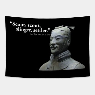 Civilization Sun Tzu Funny T-Shirt Tapestry