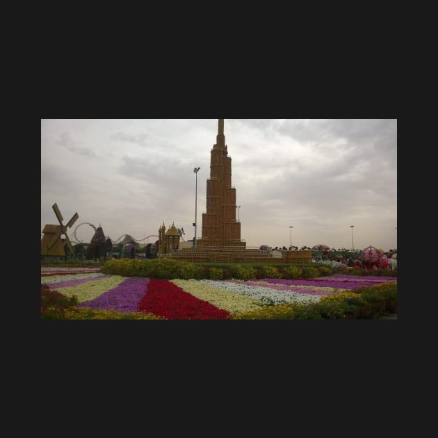 Burj Khalife Miracle Garden by ProTrendDesigns