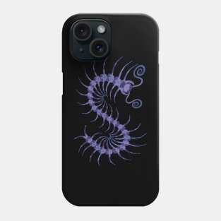 Amethyst Centipede Phone Case