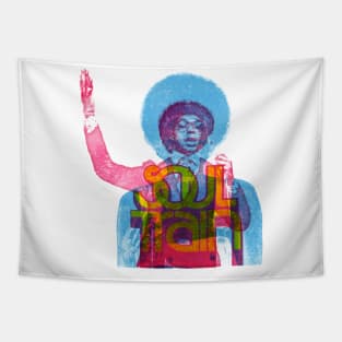 Don Cornelius Soul Train Tapestry