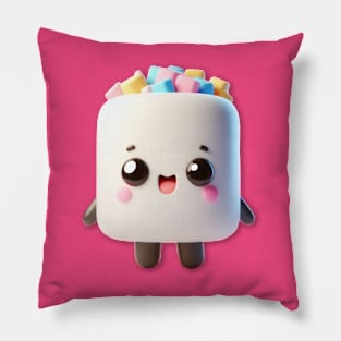 Cute Kawaii Marshmallow! Pillow