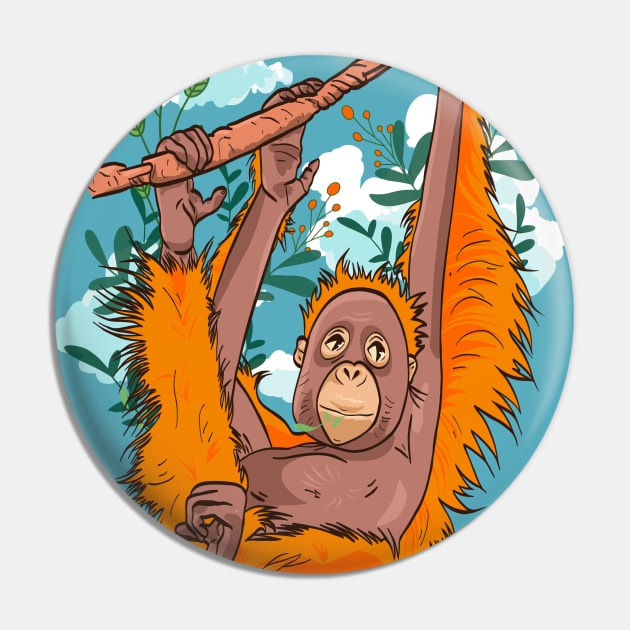 Cute orangutan Pin by Mimie20