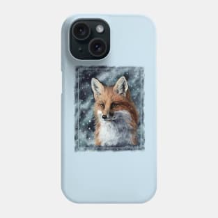 Winter Fox Phone Case