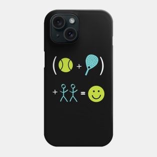 Padel Equation for Fun Phone Case