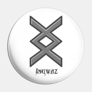 Ingwaz Rune Pin