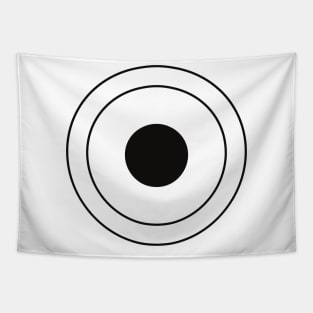 Mono Circles Tapestry