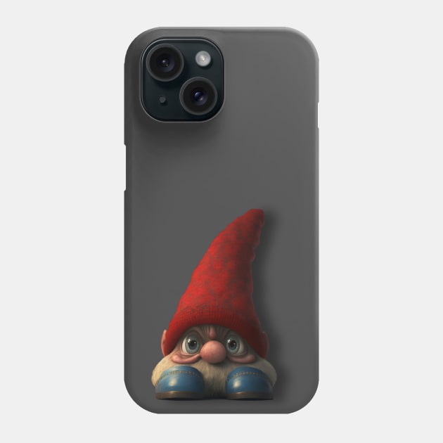 Grumpy Gnome Phone Case by myepicass