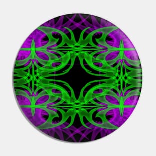 Purple & Green Dream Pin