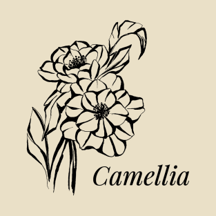 Camellia flowers T-Shirt