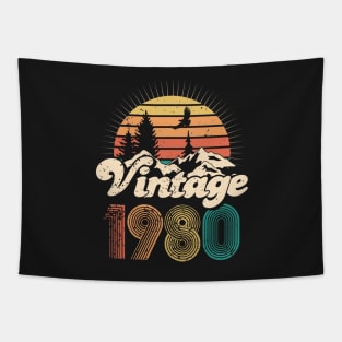50th birthday gifts for men and women 1980 gift 40 years old Tapestry