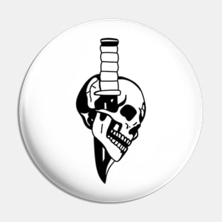 Skull Tattoo Pin