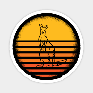 Vintage Kangaroo Magnet