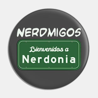 Nerdmigos: Bienvenidos a Nerdonia Pin