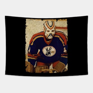 Denis Herron, 1976 in Kansas City Scouts (86 GP) Tapestry