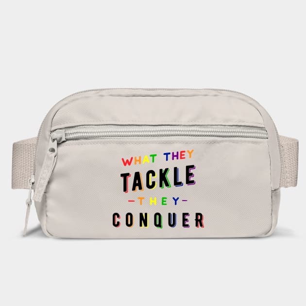 What they tackle, they conquer - Pride Fundraiser by Stars Hollow Mercantile