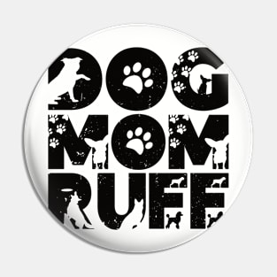 dog mum ruff funny , dog lover vintage valentines funny dog Pin