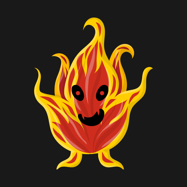 Fire monster by JoanaJuheLaju1