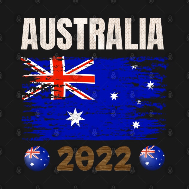 Australia Soccer 2022 by Printashopus