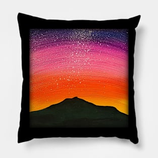 Mountain Sunset Pillow