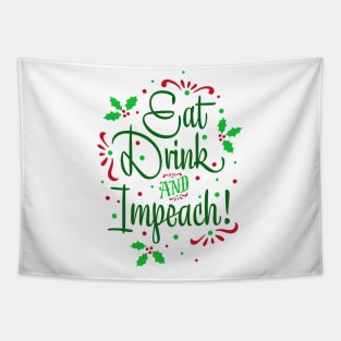 Impeachment Holiday Tapestry