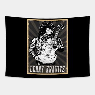 80s Lenny Kravitz Tapestry