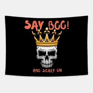 Say boo and scary on Tapestry