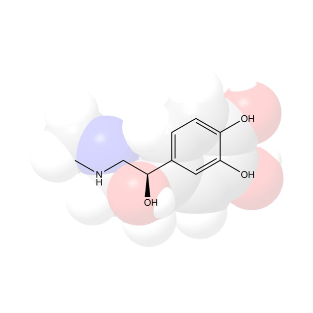 Adrenaline Molecule Chemistry by ChemECool