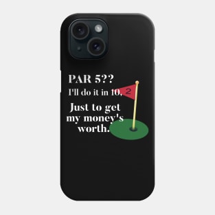 golf humour Phone Case