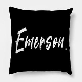 Name Girl Emerson Pillow