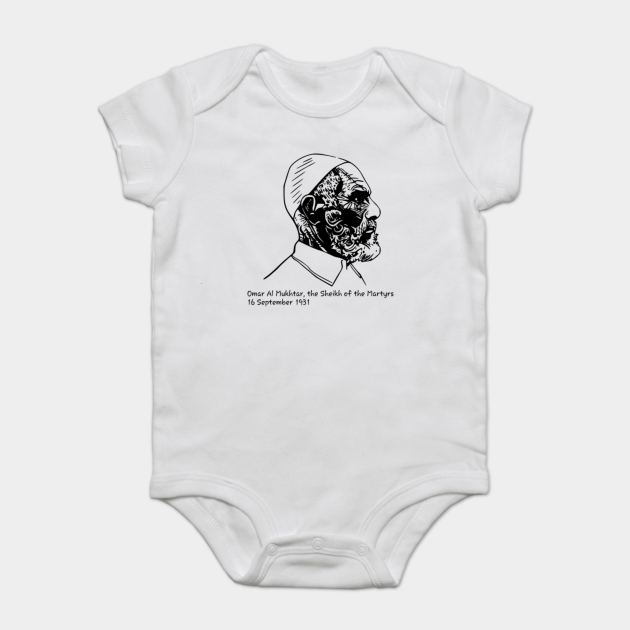 Omar Al Mukhtar Omar Mukhtar Body Bebe Teepublic Fr