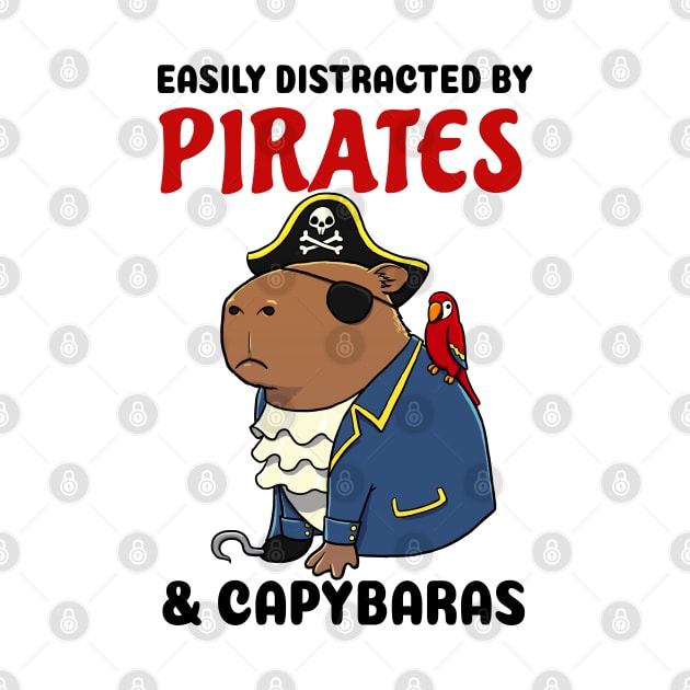 Easily Distracted by Pirates and Capybaras by capydays