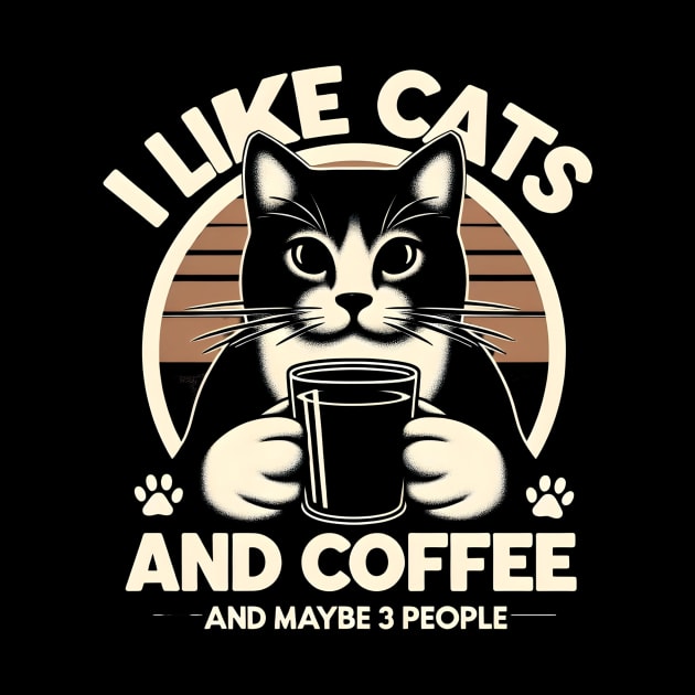 I like cats and coffee by Rizstor