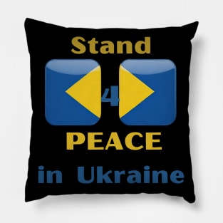 Peace For Ukraine Pillow