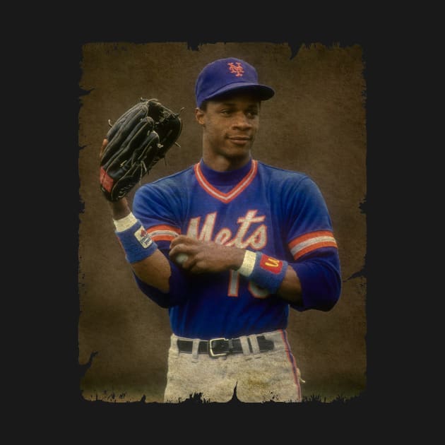Darryl Strawberry - New York Mets, 1980 by anjaytenan