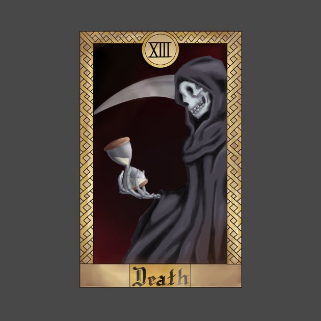 The 13th card: Death by AmicableApparel