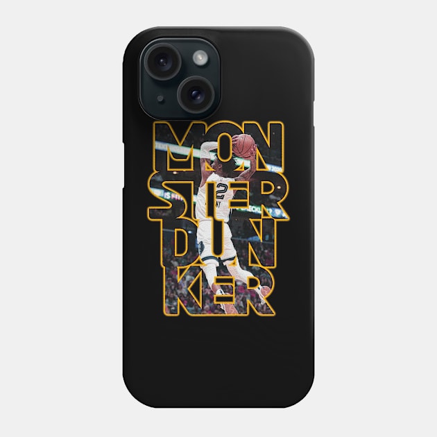 MONSTER DUNKER Phone Case by Tee Trends