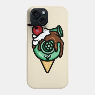 Cutest Turbo - Chocolate/Mint Ice Cream Phone Case