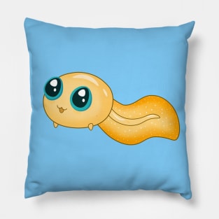 Golden tadpole Pillow