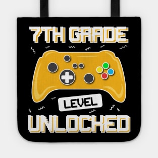 7th Grade Level Unlocked Back to School Tote