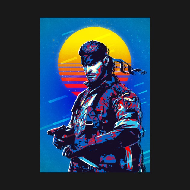 Solid Snake by Durro