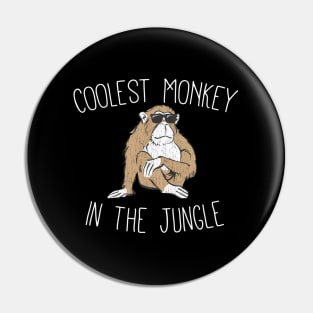 Theest Monkey In The Jungle Pin