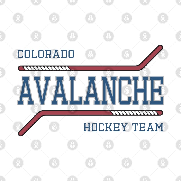 Modern Design for Avalanche Hockey Team