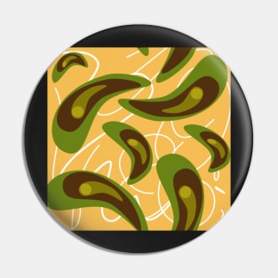 Urban jungle camouflage Pin