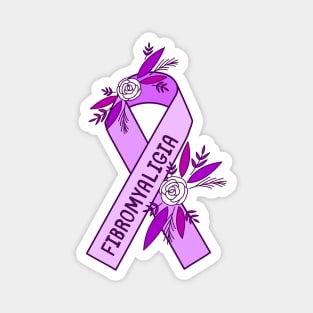 Fibromyalgia Awareness Ribbon Magnet