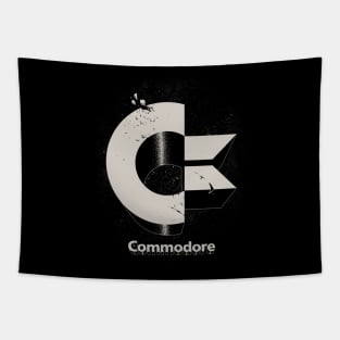 Commodore Retro Logo Tapestry